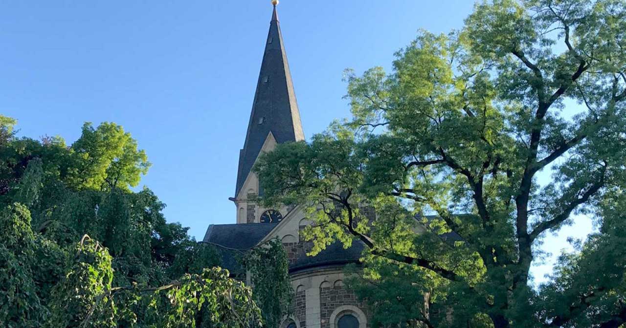 Ansicht Christuskirche Neuss